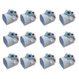 Pack of 12 Ladybug Favor Boxes - Blue