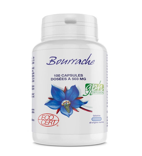 GPH Bourrache 503 mg – 100 capsules