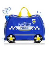 Trunki Percy the Police Car Children's Travel Suitcase