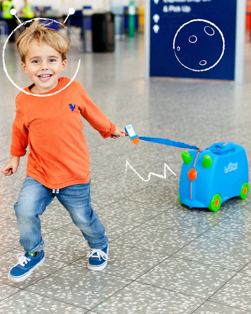 Valise de Voyage pour Enfant Terrance Trunki - Bleu