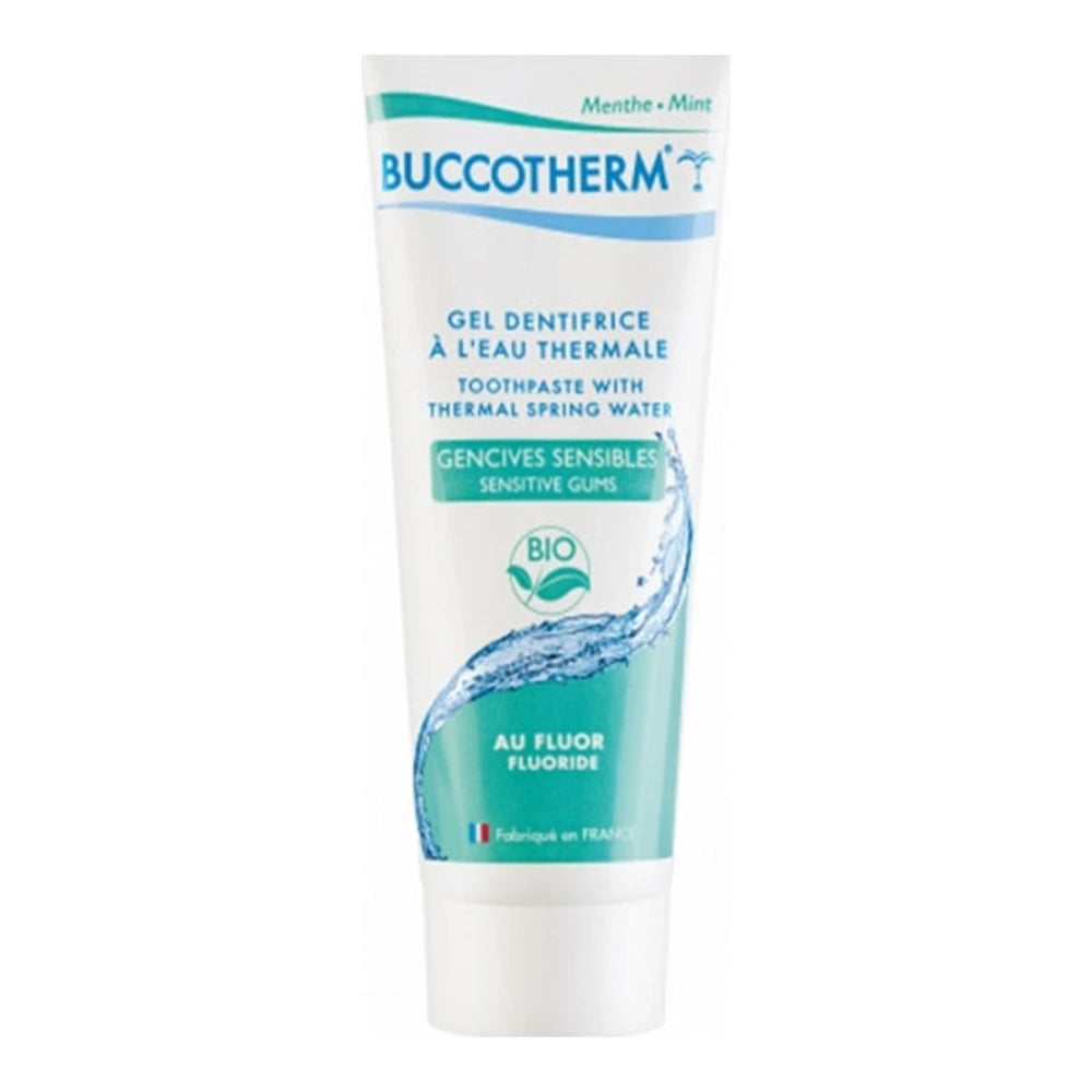 BUCCOTHERM GEL DENTIFRICE BIO GENCIVES SENSIBLES AVEC FLUOR 75ML