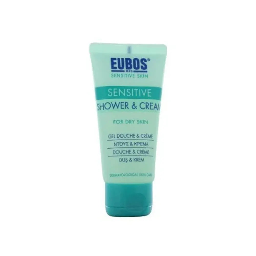 Eubos sensitive shower gel &amp; cream 75ml