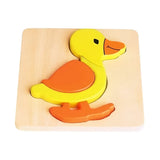 Viga Toys Puzzle de Blocs de Forme Canard 18M+