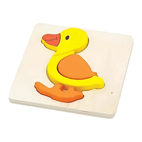 Viga Toys Puzzle de Blocs de Forme Canard 18M+