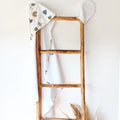 Baby Bulle Bath Cape & Glove - Tree Leaves