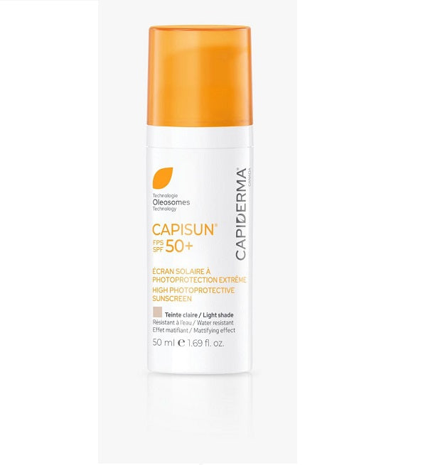 Capiderma Capisun écran teinté claire SPF 50+ – photo du produit