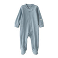 Baby Little Planet Organic Cotton Ribbed Sleep & Play - Blue
