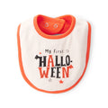 Baby Carter's My First Halloween Bib - Orange & White
