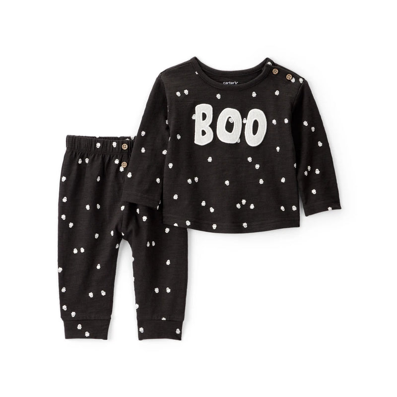 Baby Carter's 2-Piece Halloween Boo Ghosts Set - Multi