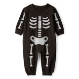 Combinaison Squelette d'Halloween Bébé Carter's - Noir