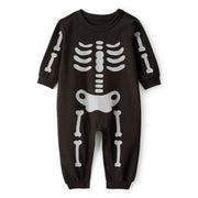 Combinaison Squelette d'Halloween Bébé Carter's - Noir