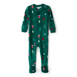 Grenouillère DreamPlush Sapins de Noël Bébé Carter's - Vert