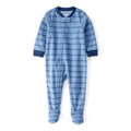 Grenouillère en Polaire Rayée Bébé Garçon Carter's - Bleu