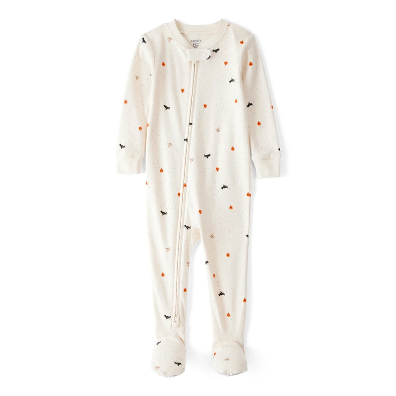 Grenouillère en Coton Petits Motifs d'Halloween Bébé Carter's - Multi