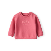 Sweat More Hugs Please Bébé Fille Carter's - Rose