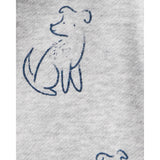 Sweat Zippé à Capuche Chiens Bébé Garçon Carter's - Gris