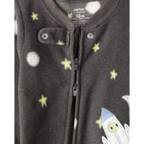 Grenouillère en Polaire Fusée Bébé Garçon Carter's - Gris