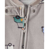 Grenouillère DreamPlush Food Truck Bébé Garçon Carter's - Gris