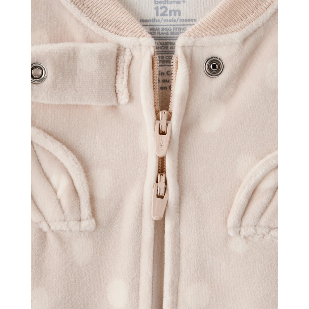 Grenouillère DreamPlush Faon Bébé Fille Carter's - Marron