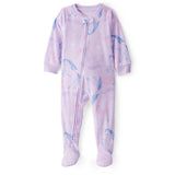 Grenouillère en Polaire Licornes Bébé Fille Carter's - Mauve