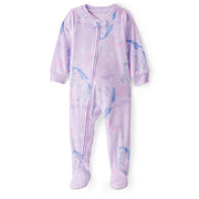 Grenouillère en Polaire Licornes Bébé Fille Carter's - Mauve
