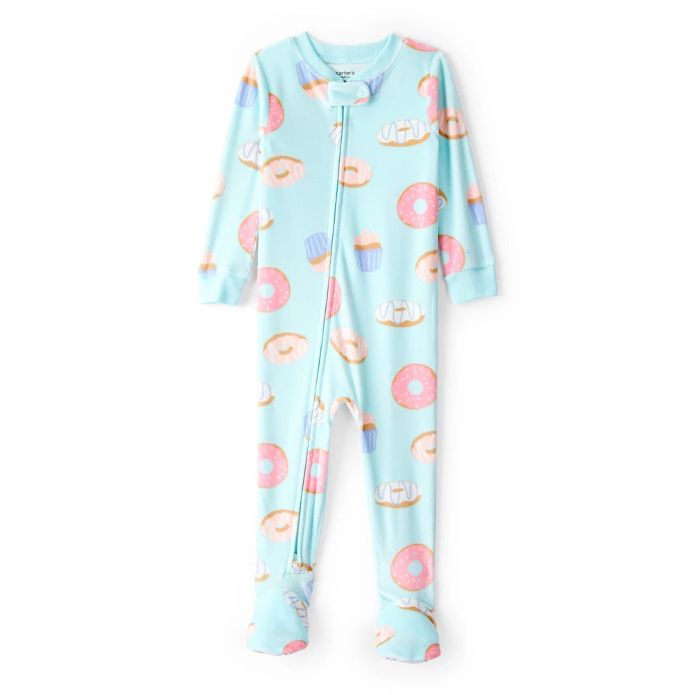 Grenouillère DreamPlush Donuts Bébé Fille Carter's - Bleu