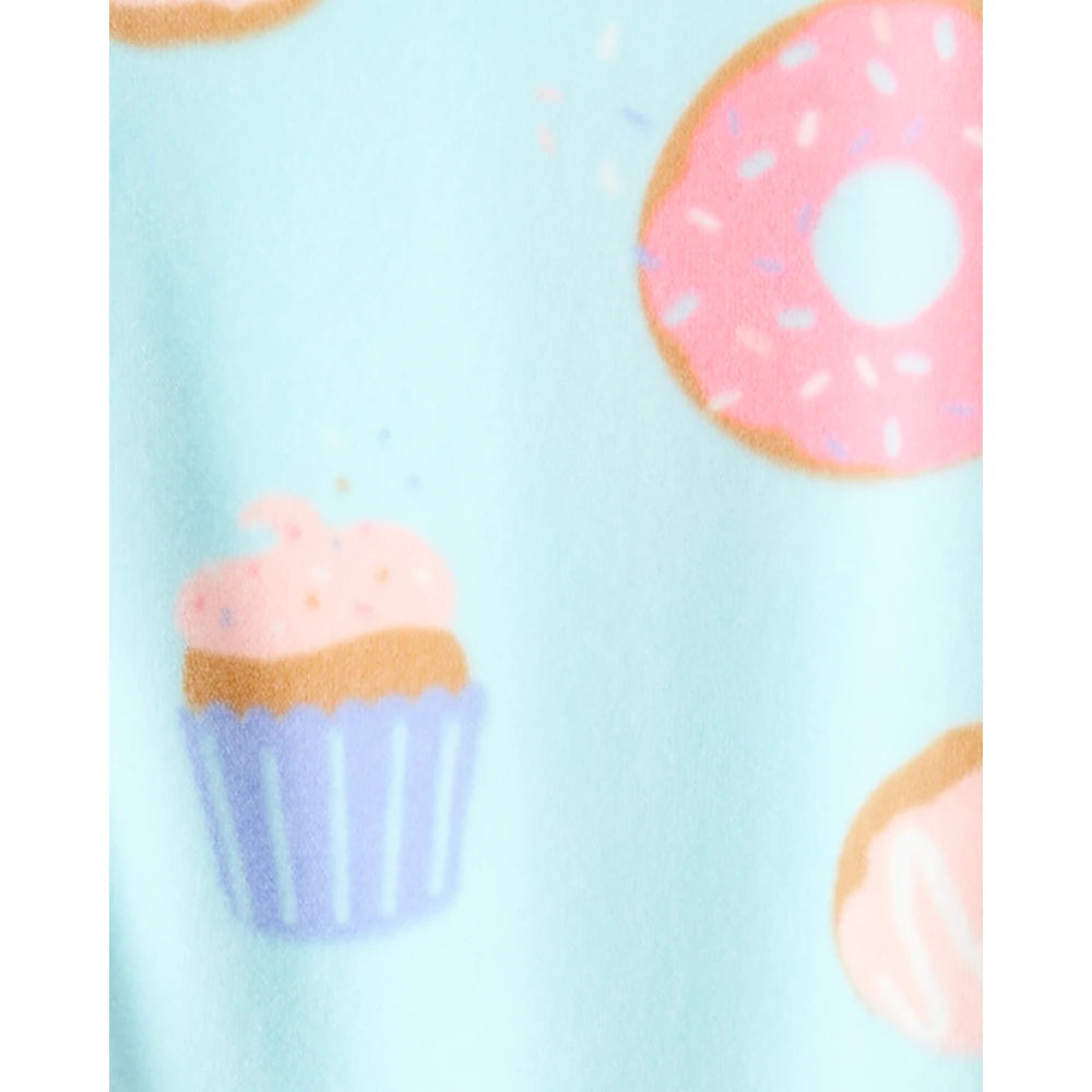 Grenouillère DreamPlush Donuts Bébé Fille Carter's - Bleu