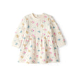 Robe Fleurie à Manches Longues Bébé Fille Carter's - Ivoire