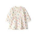 Baby Girl Carter's Long-Sleeve Floral Dress - Ivory