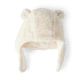 Ensemble Bonnet & Moufles en Sherpa Bébé Carter's - Blanc
