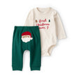 Ensemble Body & Pantalon My First Christmas Bébé Carter's - Crème & Vert
