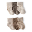Lot de 6 Paires de Socquettes à Revers Bébé Carter's - Marron