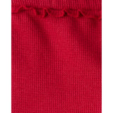 Ensemble Body à Volants Sucre d'Orge & Pantalon Bébé Fille Carter's - Crème & Rouge
