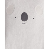 Lot de 4 Bodies à Manches Longues Renard & Koala Bébé Fille Carter's - Mauve Blanc & Rose