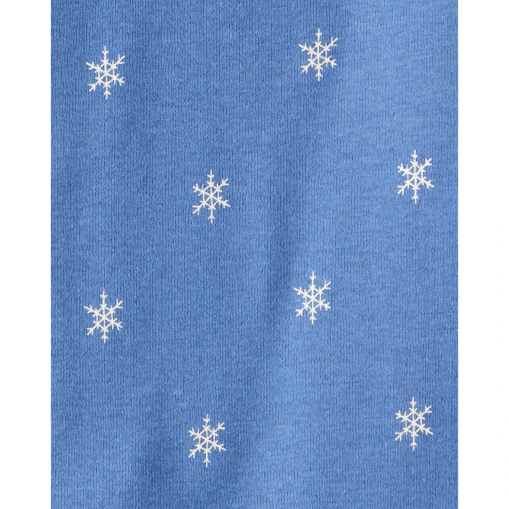 Lot de 4 Bodies à Manches Longues Ours Polaire au Ski Bébé Fille Carter's - Blanc Mauve & Bleu