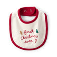 Bavoir My First Christmas Bébé Carter's - Blanc