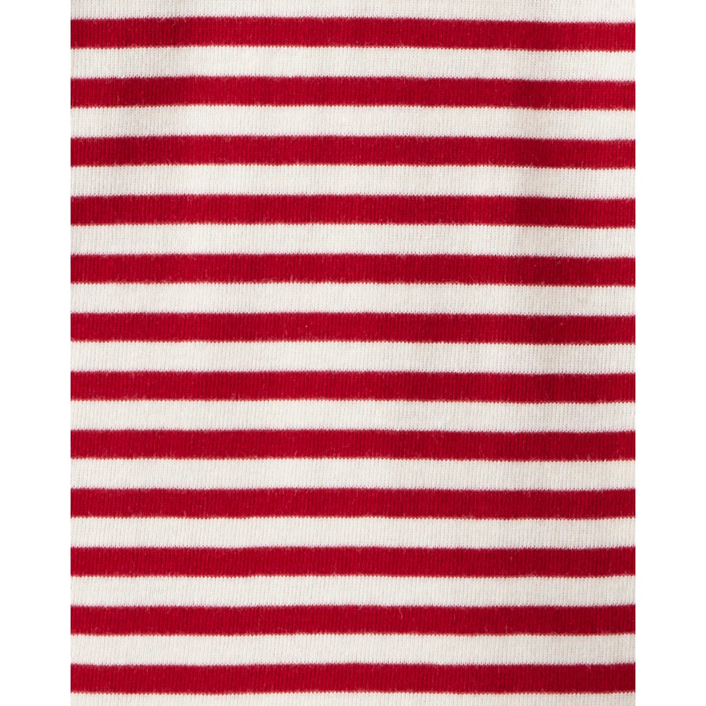 Lot de 4 Bodies à Manches Longues Motifs de Noël Bébé Garçon Carter's - Blanc & Vert