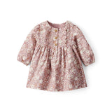 Robe Fleurie à Manches Longues Bébé Fille OshKosh - Multi
