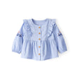 Haut Brodé à Manches Longues Bébé Fille OshKosh - Bleu