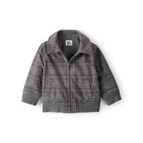 Veste Zippée à Carreaux Bébé Garçon OshKosh - Gris
