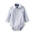 Body Boutonné en Velours Côtelé à Manches Longues Bébé Garçon OshKosh - Bleu