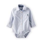 Body Boutonné en Velours Côtelé à Manches Longues Bébé Garçon OshKosh - Bleu