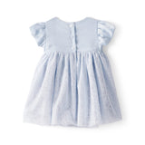 Robe de Fête en Tulle à Manches Courtes Bébé Fille OshKosh - Bleu