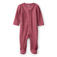 Grenouillère Texturée Petites Fleurs Bébé Fille Carter's - Rose