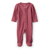 Grenouillère Texturée Petites Fleurs Bébé Fille Carter's - Rose