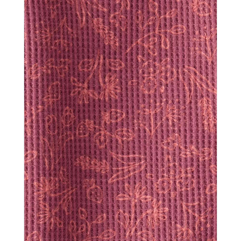 Grenouillère Texturée Petites Fleurs Bébé Fille Carter's - Rose