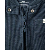 Grenouillère Texturée à Poche Bébé Garçon Carter's - Bleu Marine