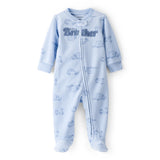 Grenouillère en Micropolaire Camion de Pompiers Bébé Garçon Carter's - Bleu