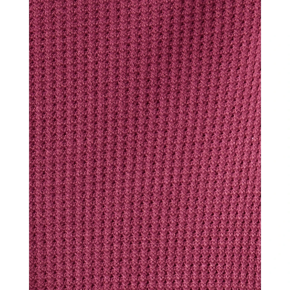 Lot de 2 Bodies à Manches Longues PurelySoft Faons Bébé Fille Carter's - Bordeaux & Rose