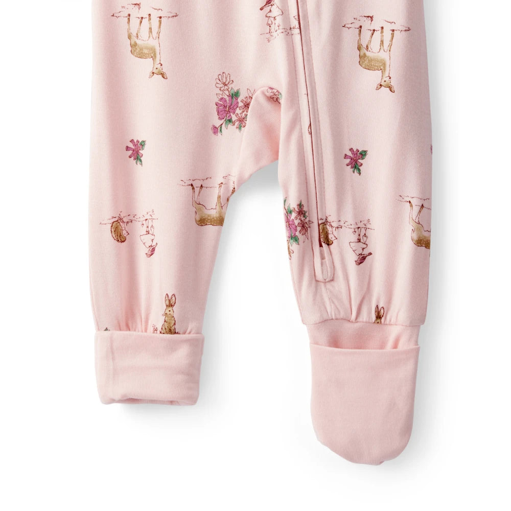 Grenouillère Convertible PurelySoft Faons Bébé Fille Carter's - Rose